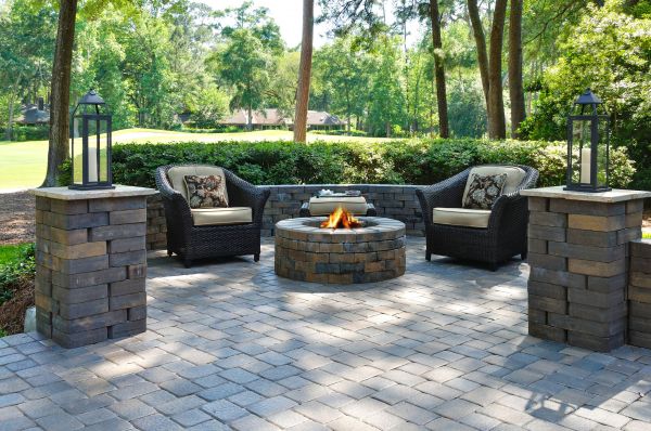 Fire Pit Installation in Foley