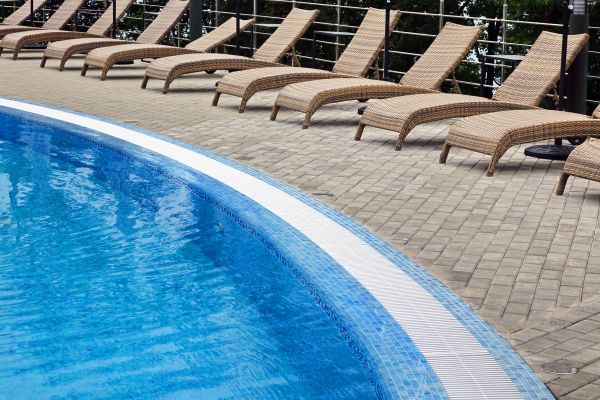 Cost of Poolside Hardscaping in Foley